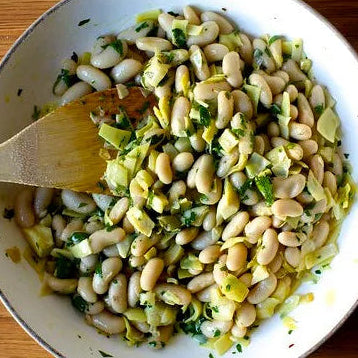 White Bean Salad with Artichokes