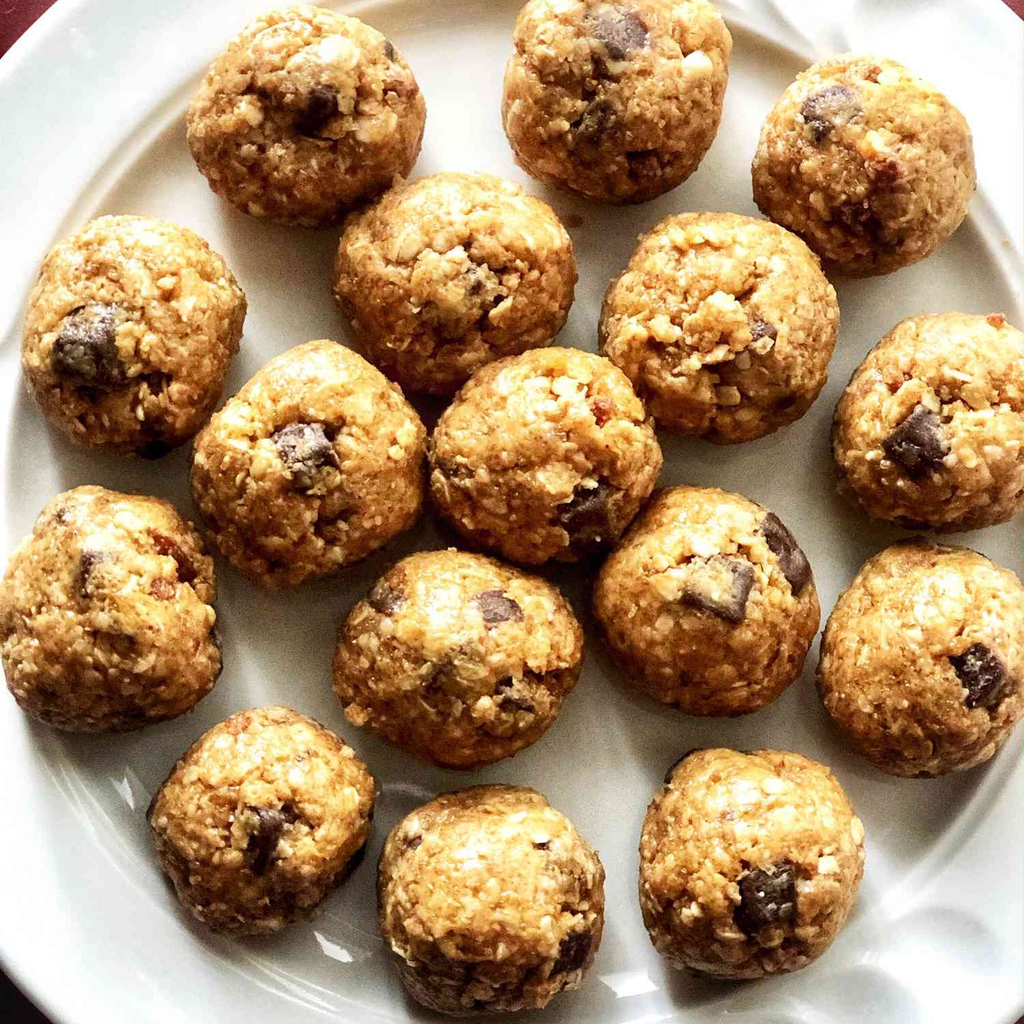 PB Chocolate Chip Energy Balls