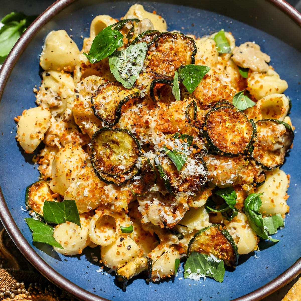 Sausage and Zucchini Pasta