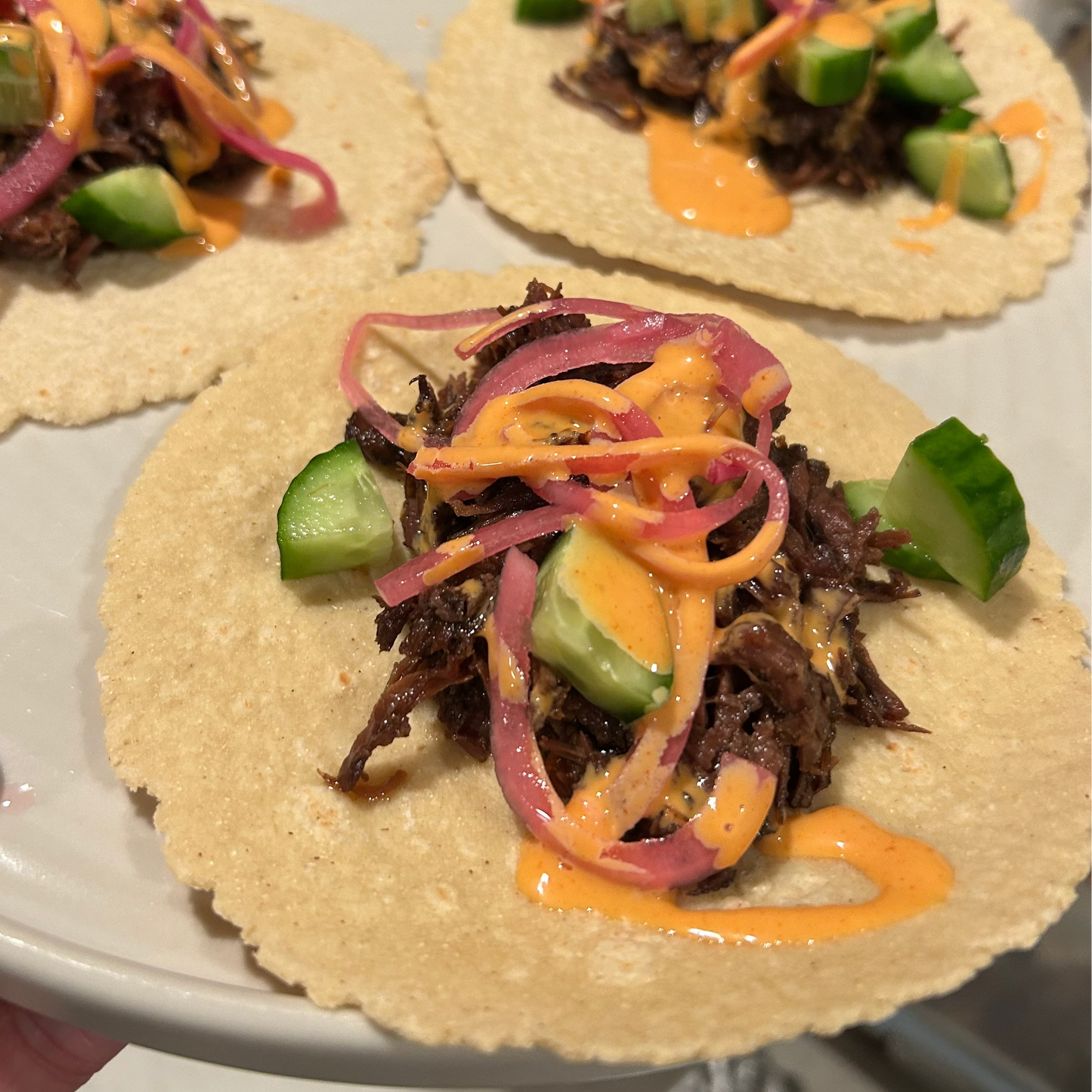 Korean BBQ Beef Tacos
