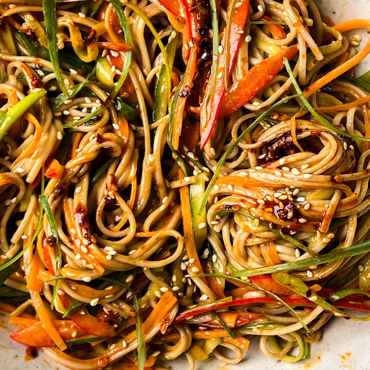 Peanut Soba Noodle Salad