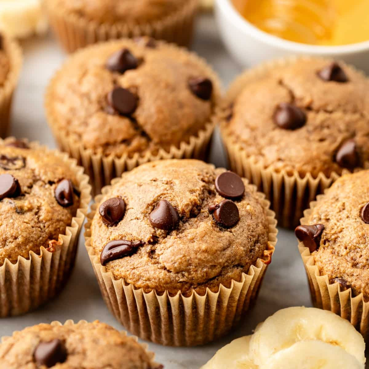 Protein Banana Bread Muffins