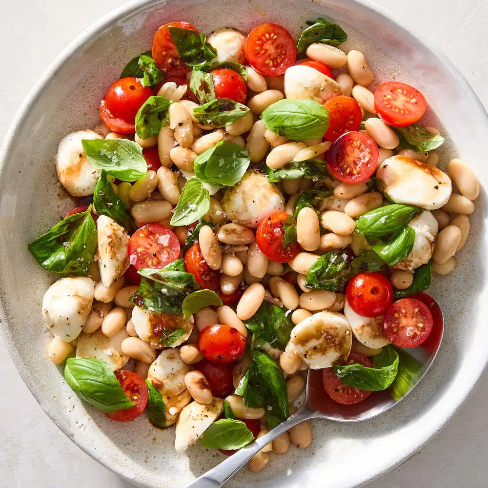 Caprese Bean Salad