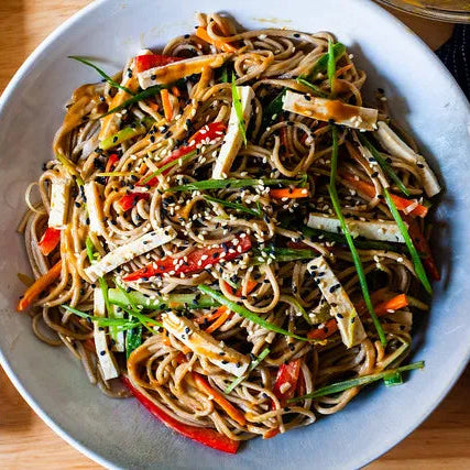 Peanut Soba Noodle Salad