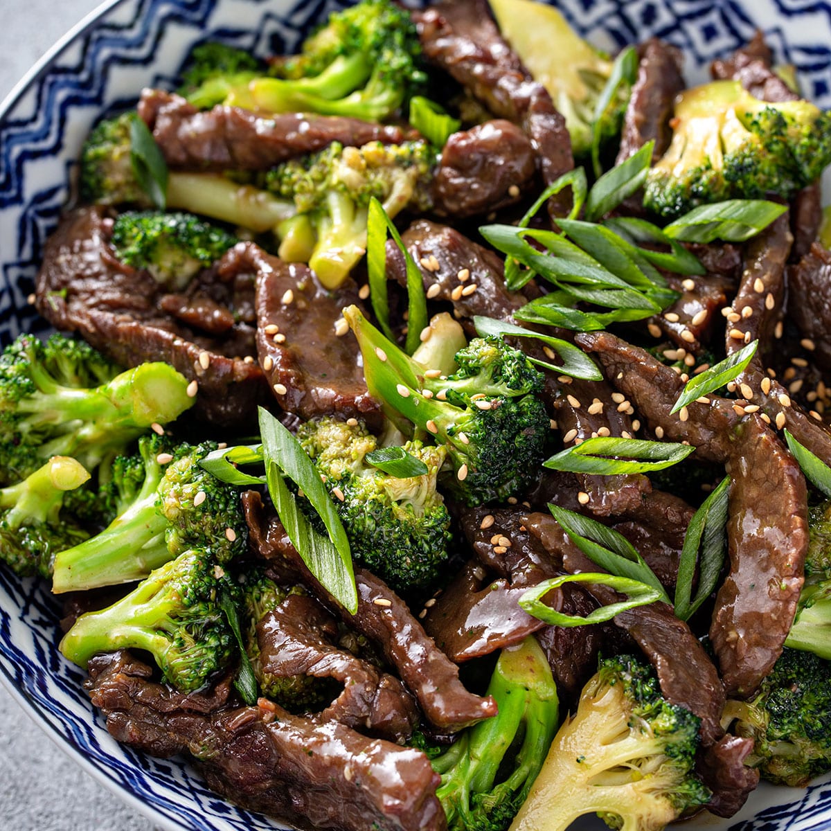 Beef & Broccoli with Steamed Rice