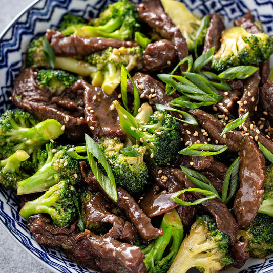 Beef & Broccoli with Steamed Rice