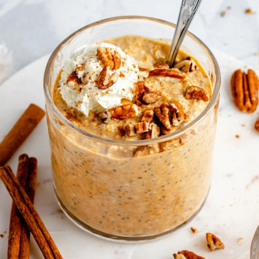 Pumpkin Spice Overnight Chia Oats