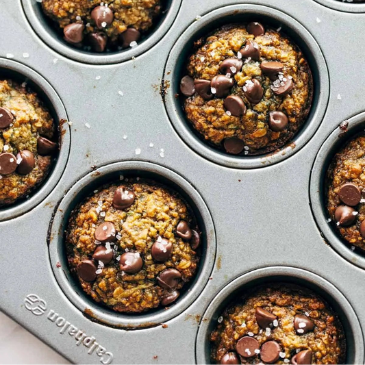Zucchini Chocolate Chip Muffins