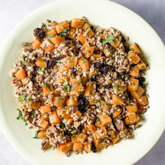 Farro Salad with Butternut Squash & Dates (Side)
