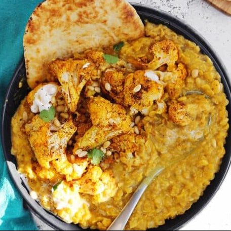 Veggie Lentil Coconut Curry