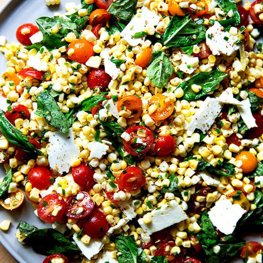 Corn, Tomato & Feta Salad