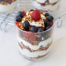 Greek Yogurt Parfait with Housemade Granola & Fruit