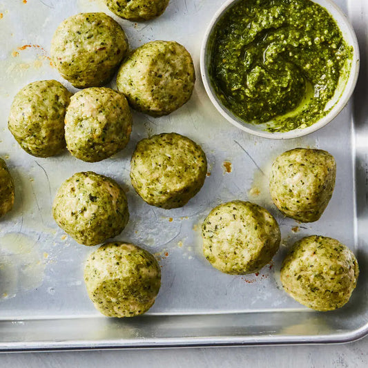 Chicken Pesto Meatballs (Side)