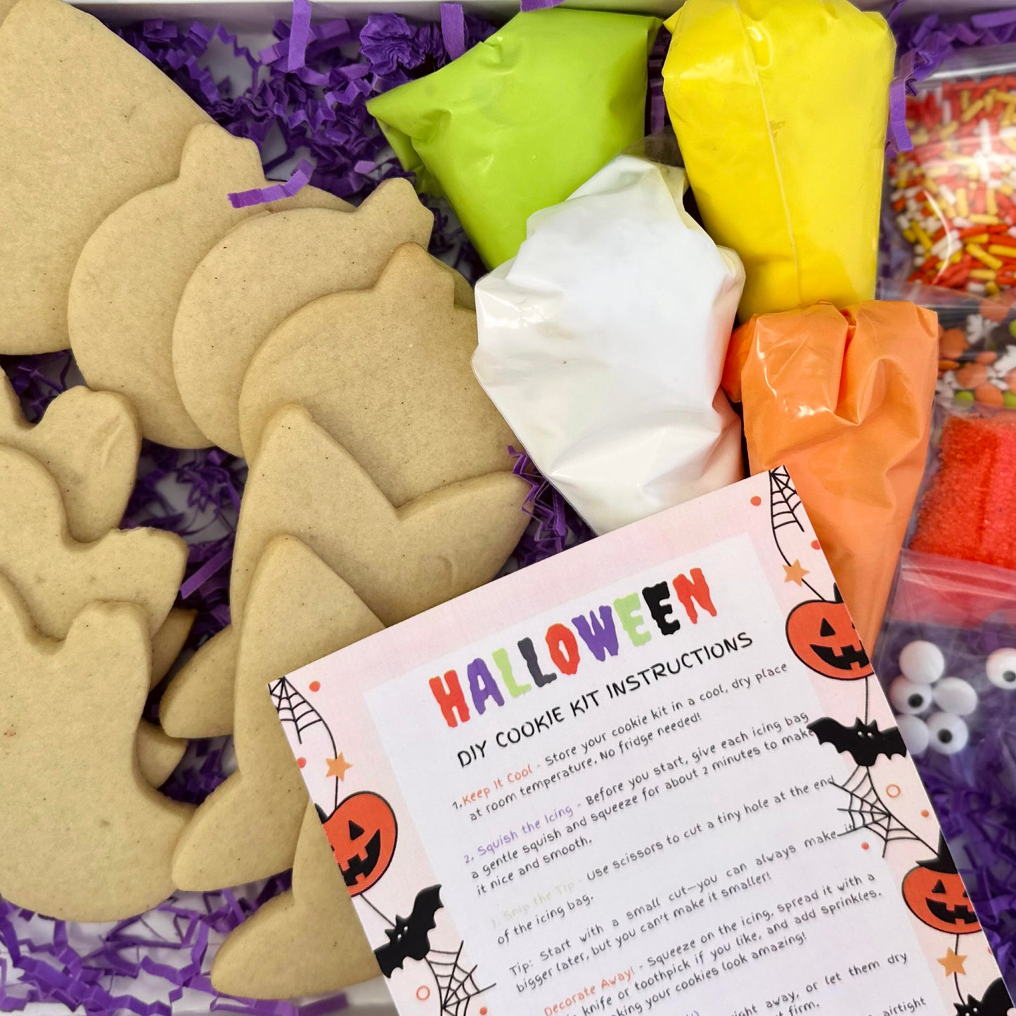 DIY Halloween Cookie Kits